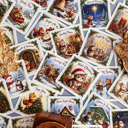 Yuletide Fauna Sticker 50PCS