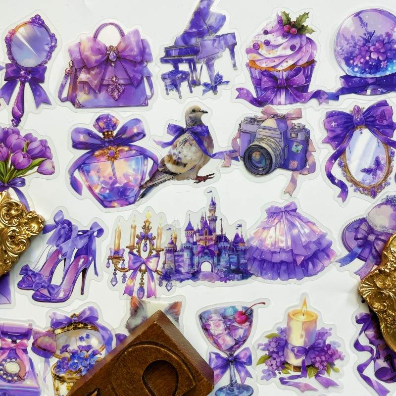 Amethyst Haze Sticker 50PCS