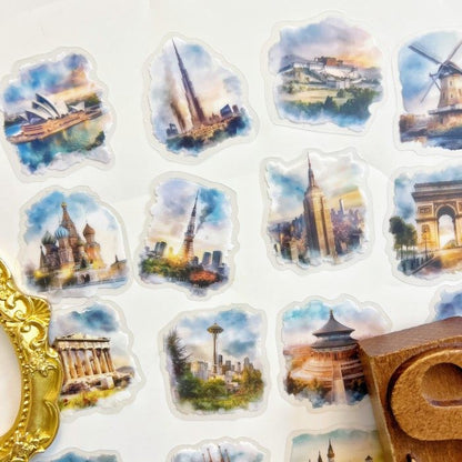 Global Builds Sticker 50PCS