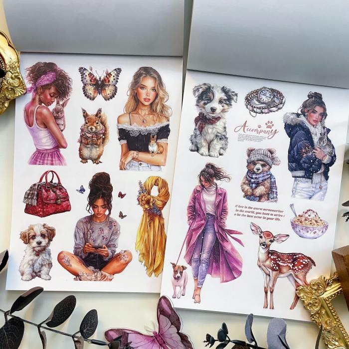 Pet Friends Sticker Book 20Sheets