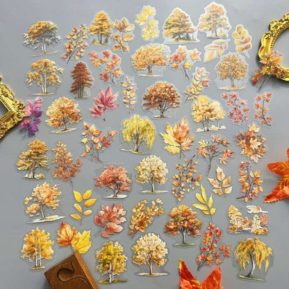 Timeless Autumn Sticker 50PCS