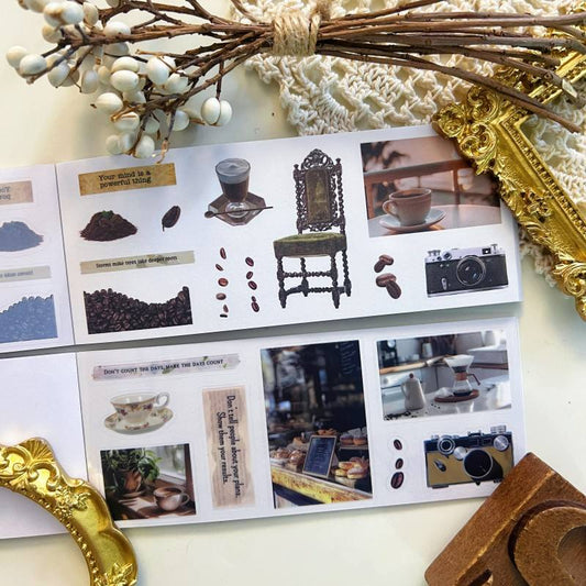 Bold Roast Sticker Book 18Sheets