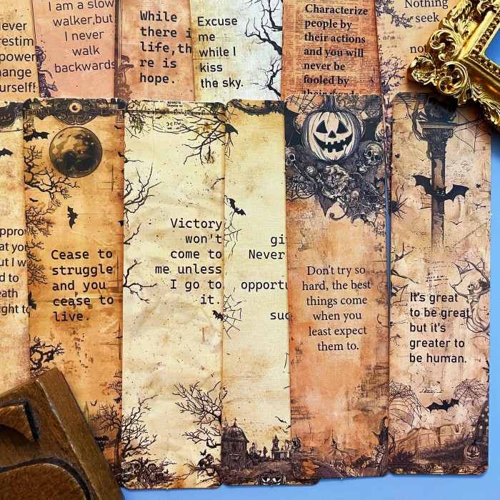 Spooky Tales Note Paper 30PCS