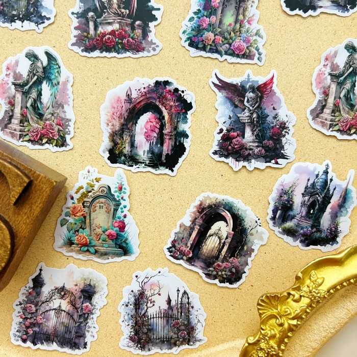 Obsidian Hall Sticker 20PCS