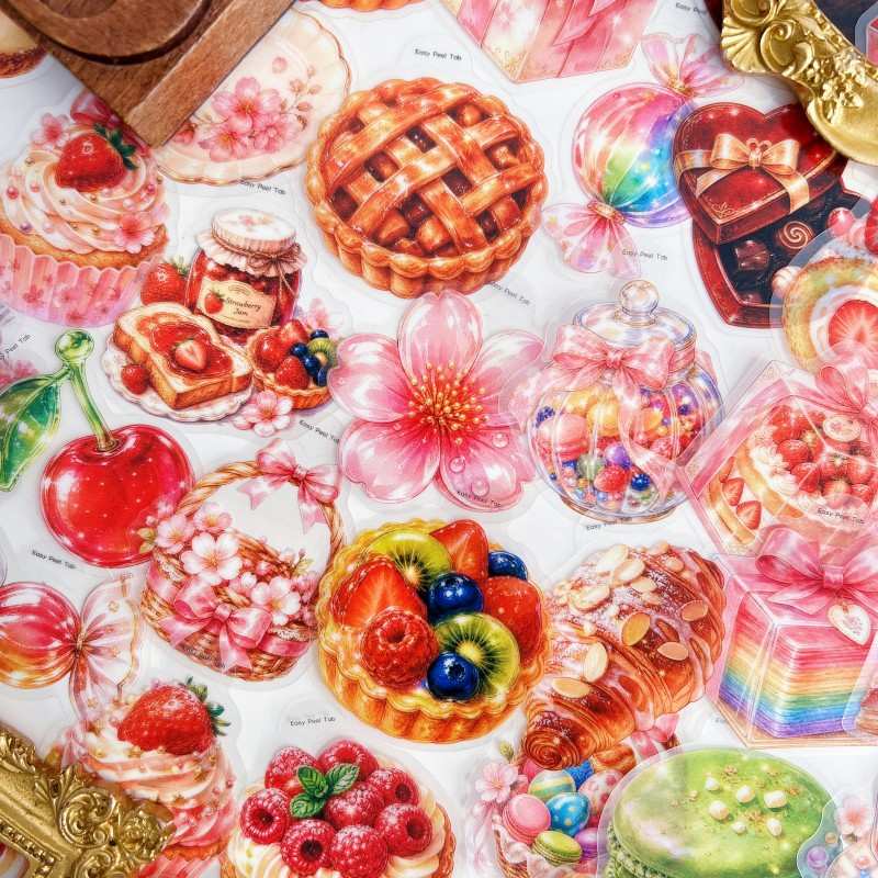 Honey Tea Sticker 50PCS