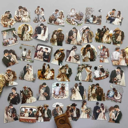 Heartfelt Vows Sticker 45PCS