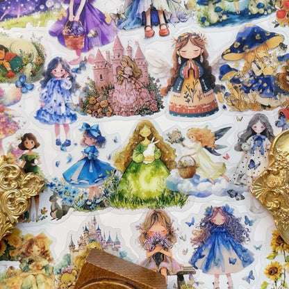 Dreamy Princess Sticker 50PCS