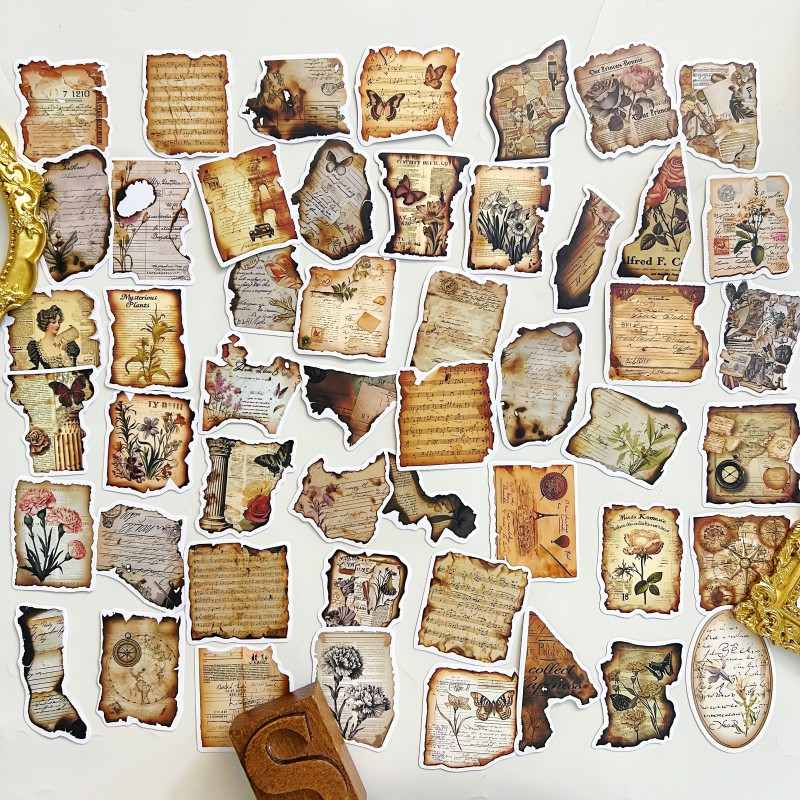 Ash Words Sticker 50PCS