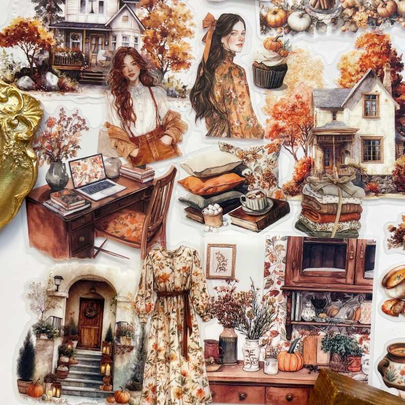 Fallen Poem Sticker 60PCS