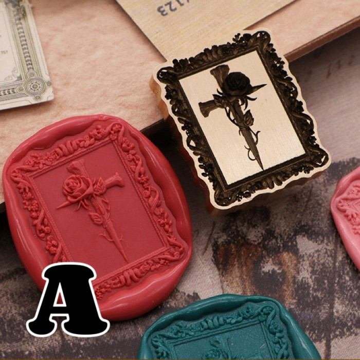 Dragon Rose Sealing Wax Stamp