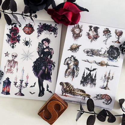 Midnight Sorrow Sticker Book 24Sheets