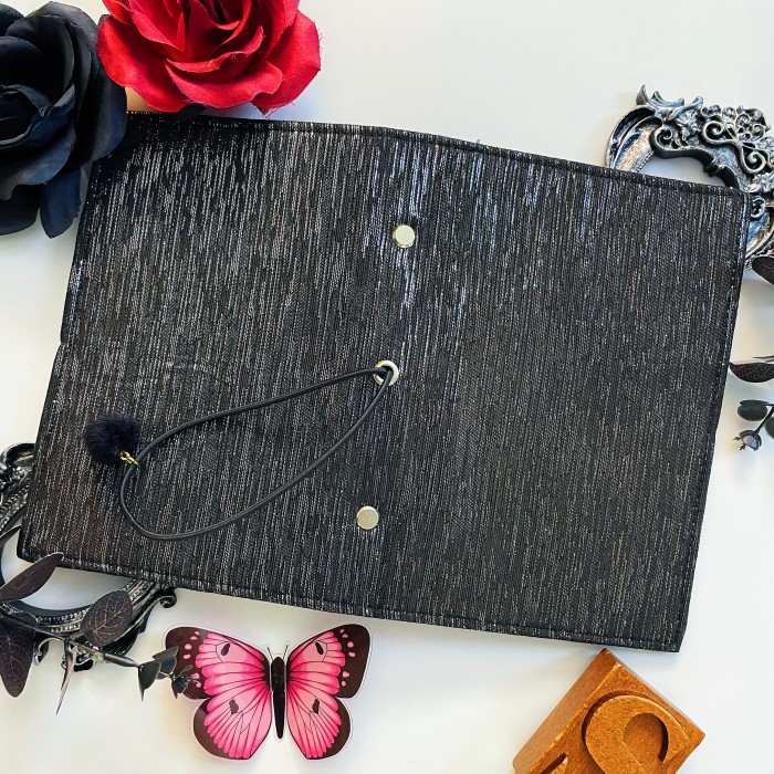 Glimmer Black Loose-Leaf Journal