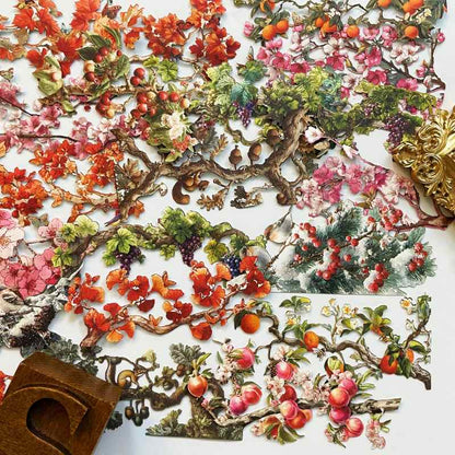 Foliage Seasons Sticker 60PCS