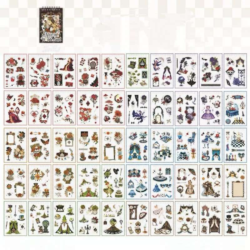 Alice Trek Sticker Book 50Sheets