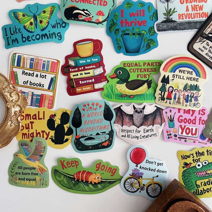 Brave Pages Sticker 50PCS