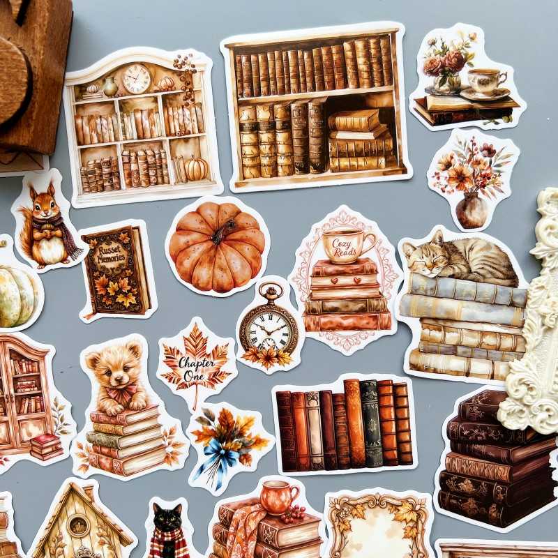 Warm Reading Days Sticker 50PCS