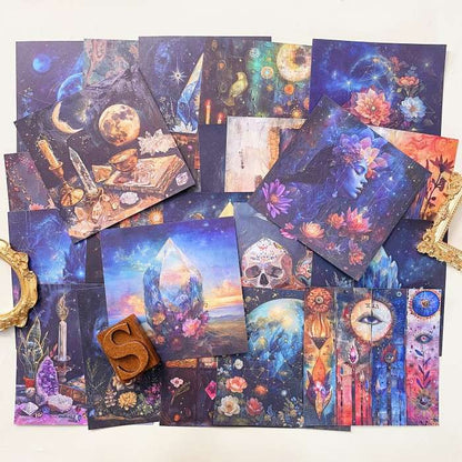Magic Of Gems Collage Paper 24 Sheets