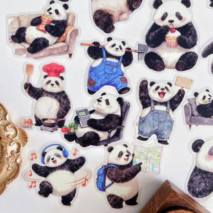 Cute Panda Sticker 30PCS