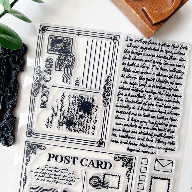 Wander Post Clear Stamp