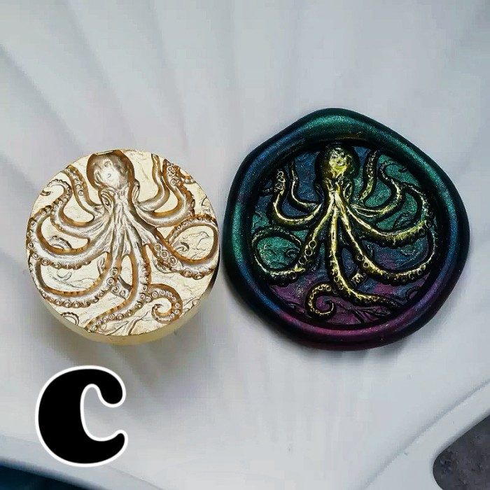 Blue Ocean Sealing Wax Stamp