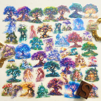 Meet Fairy Forest Sticker 48PCS