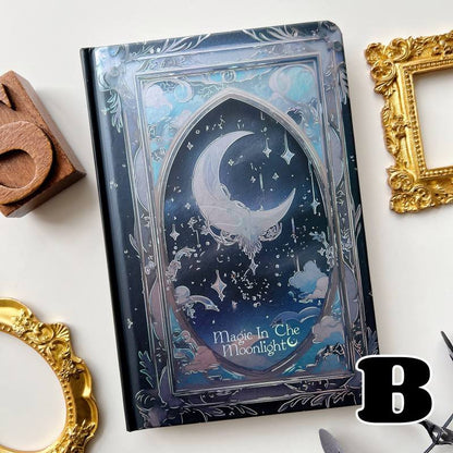 Night Witchery Illustrated Notebook