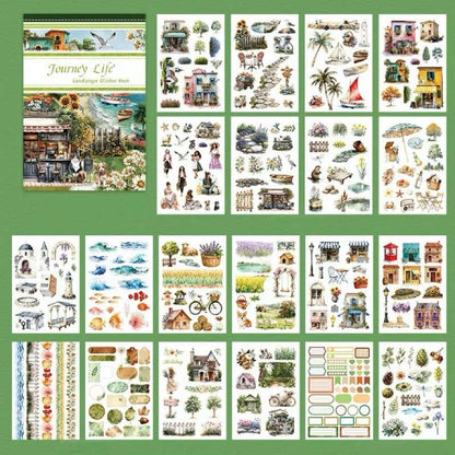 Journey Life Sticker Book 20Sheets
