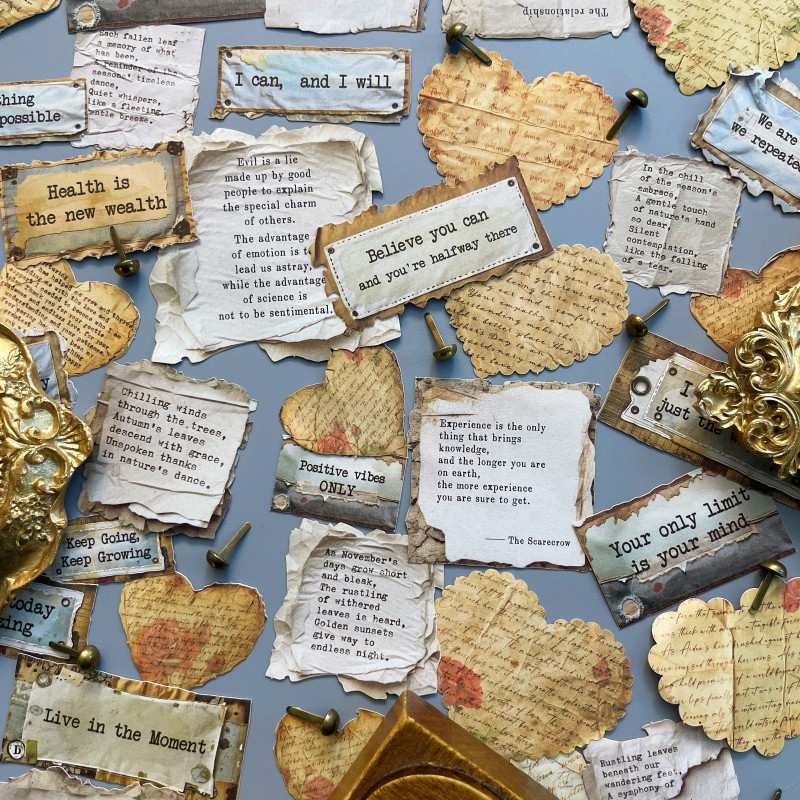 Letter Across Time Sticker 75PCS