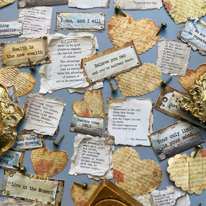 Letter Across Time Sticker 75PCS