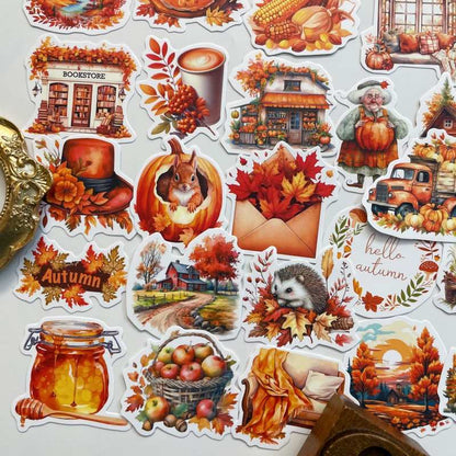 Fallen Gold Sticker 50PCS