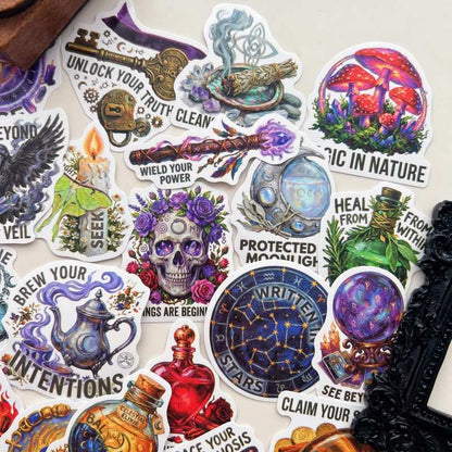 Arcane Decor Sticker 50PCS