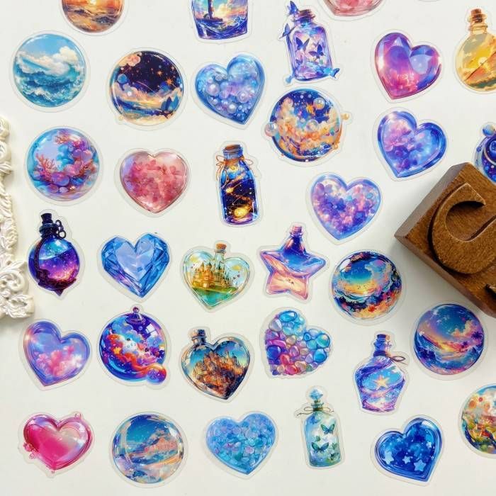 Starlit Wishes Sticker 60PCS
