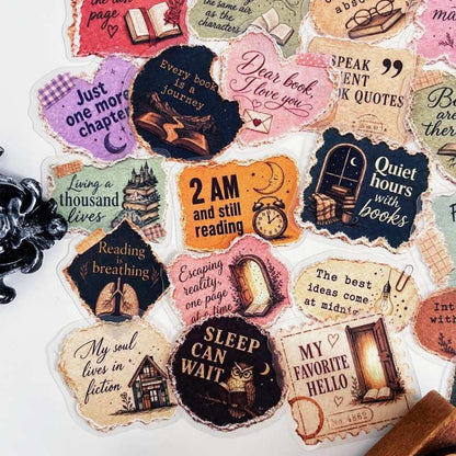 Aged Tome Sticker 50PCS