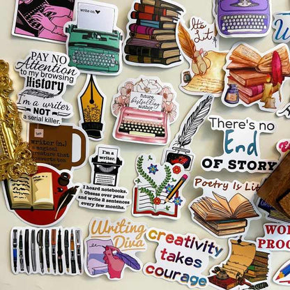 Writer Doodles Sticker 50PCS