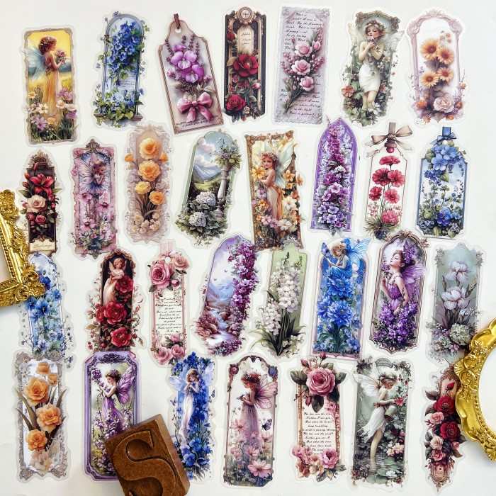 Flower Language Fairy Sticker 30PCS