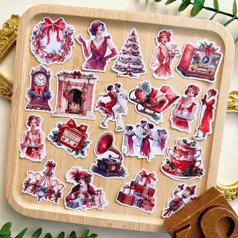 Glitter Belle Sticker 20PCS