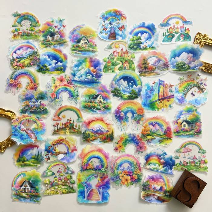 Meet The Rainbow Sticker 36PCS