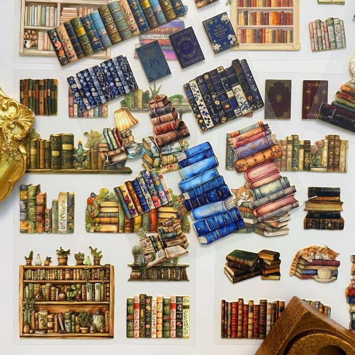 Book Exhibition Room Sticker 8Sheets