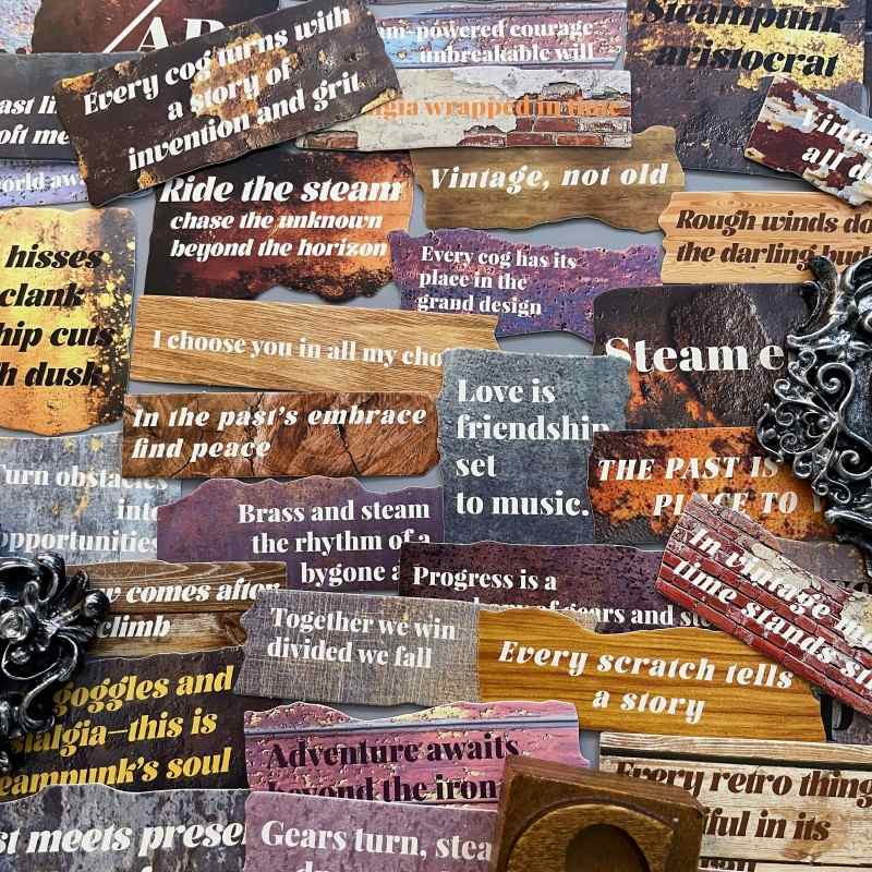 Rusty Term Sticker 90PCS