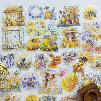 Bee's Paradise Sticker 60PCS