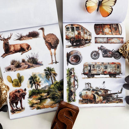 Ruin Fragment Book Sticker Book 24Sheets