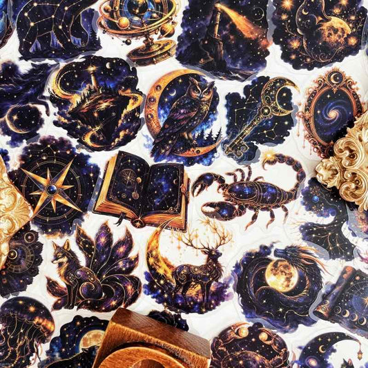 Celestial Secrets Sticker 50PCS