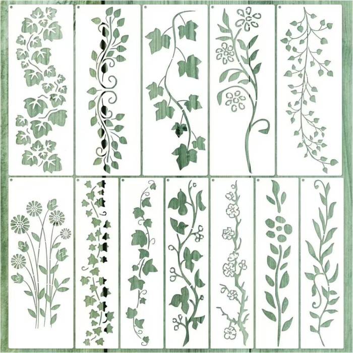 DIY Decorative Stencil Set NO.56