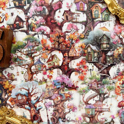 Treehouse Utopia Sticker 24PCS