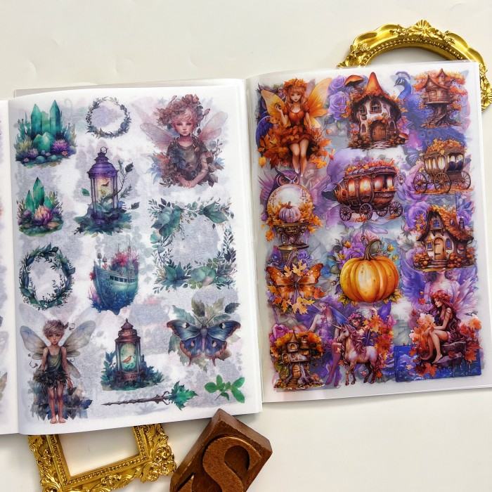 Magic Forest Elves Sticker Book 20Sheets