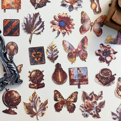 Metal Collection Room Sticker 60PCS