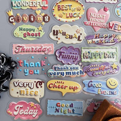Life Sequence Sticker 60PCS