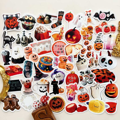 Spooky Treats Sticker 50PCS
