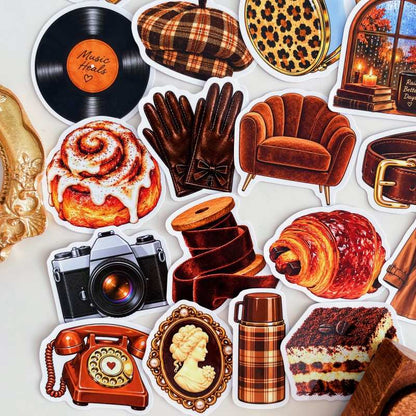 Caramel Crush Sticker 50PCS