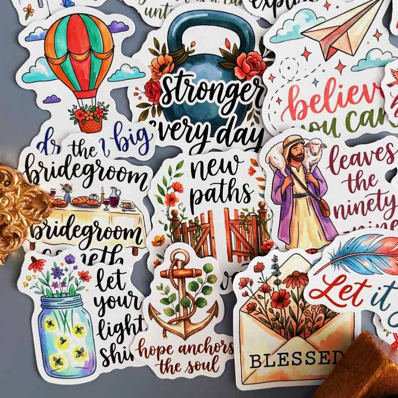 Cure Script Sticker 50PCS